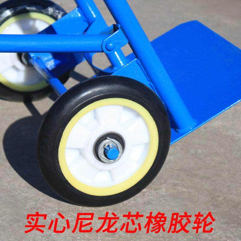 。气瓶手推车40l氧气瓶实验室专用氮气瓶乙炔氩气瓶双瓶支架小推