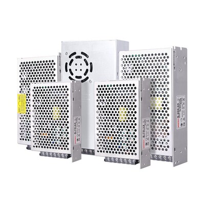 【3C认证】明伟S-350W24V开关电源220转12V36V48瓦直流可调变压器