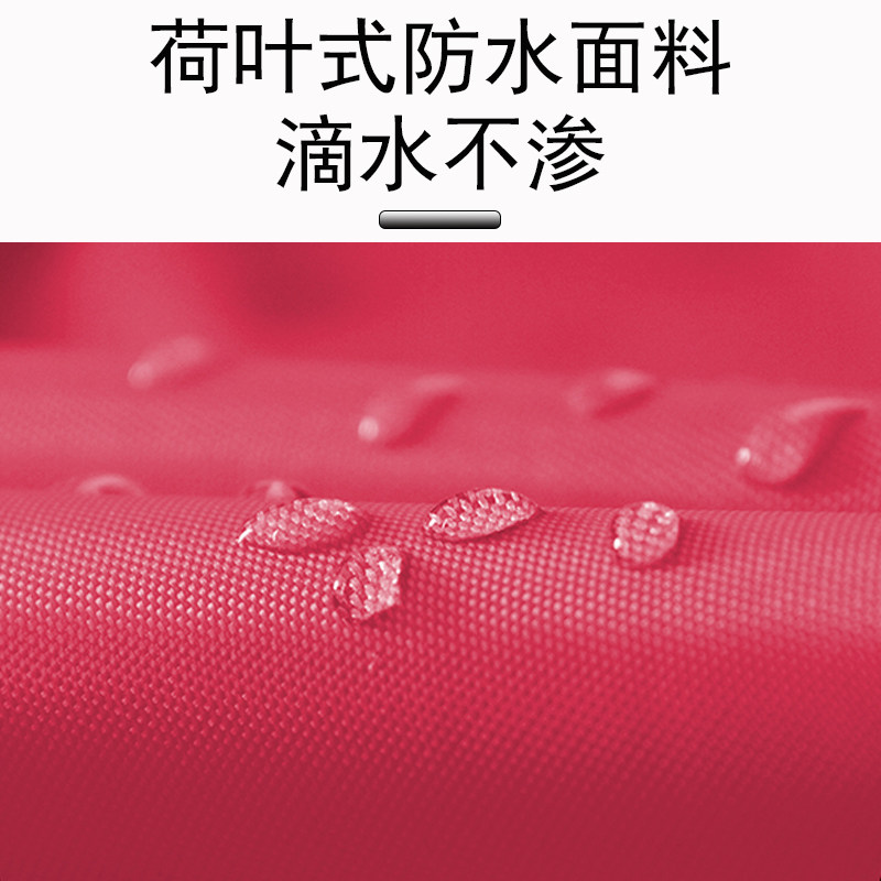 双人雨衣2人母子踏板电动摩托车加厚加大牛津布遮脚女款男遮雨披