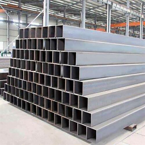 石家庄黑方管现货 方钢 幕墙建筑方通矩形管 热轧镀锌无缝方矩管