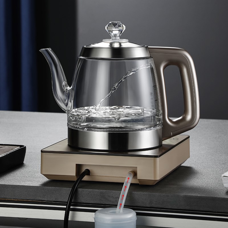 全自动上水电热烧水壶泡茶专用茶台桌一体机嵌入式家用电茶壶茶具