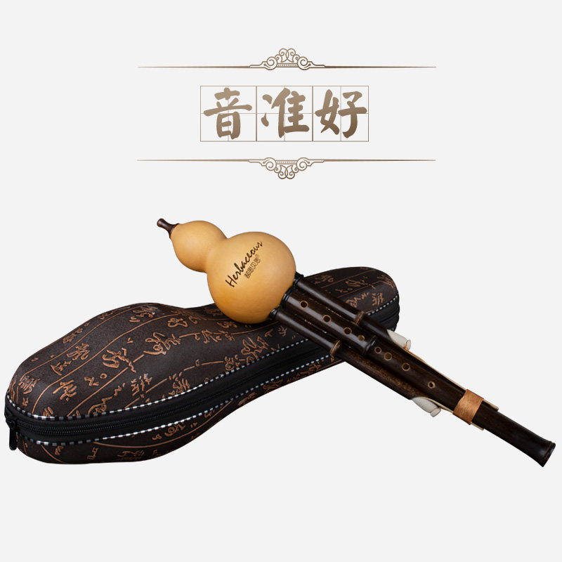 毕格宝九孔葫芦丝C调降B调专业演奏型云南傣味乐器大品牌宽音域