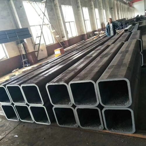 Q345B无缝方管批量定制 碳钢方通 高强度套管 厚壁方管矩形管零切