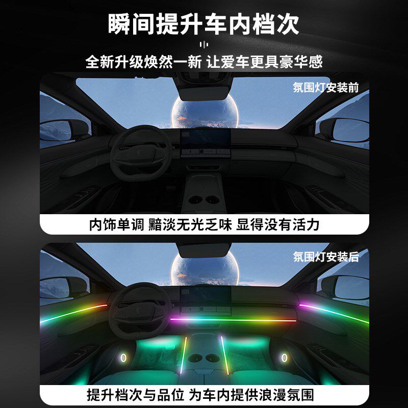 长安深蓝S07氛围灯汽车用品大全内饰24款专用配件装饰车内改装件