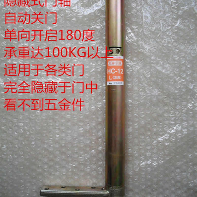 防火门隐藏式合页铰链隐藏式自关圆柱门轴NEWSTAR中心吊HC-12T