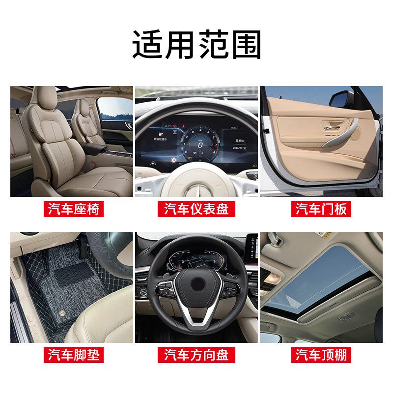 汽车美容气动吹尘枪龙卷内饰清洗枪优质不锈钢带毛刷风清洁干洗枪