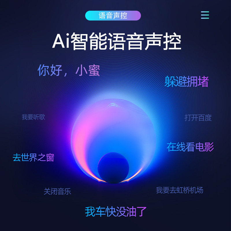 适用于14-19款福特福睿斯安卓中控显示大屏汽车载导航倒车一体机
