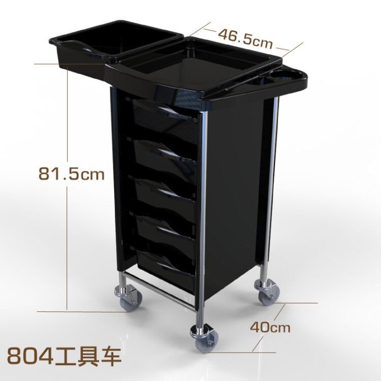 美容美发工具车带吹风圈发廊手推车理发工具车烫染美发车包邮新款