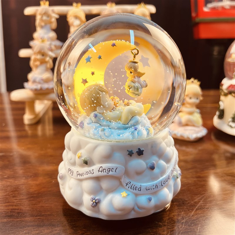 韩剧我的女孩mygirl同款发光水晶球音乐盒送男女孩朋友女生日礼物