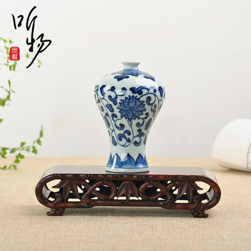 红酸枝木工艺品摆件底座实木质长方形奇石底座花盆景茶壶玉器底座