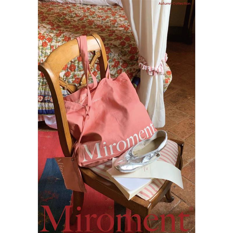 Miroment 生活需要大包!热销蜡笔粉 万物可搭帆布袋环保袋