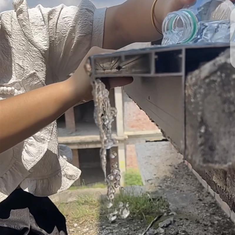 铝合金滴水线条外墙屋檐阳台滴水线 窗台围墙大鹰嘴上檐口外窗套
