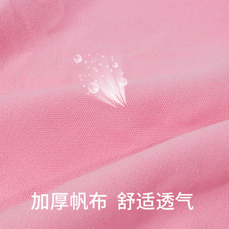 马卡龙防侧翻吊床棉帆布单人家用户外庭院秋千野外露营儿童便携