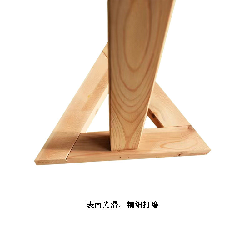 量脚器60度 木质/不锈钢 练习站军姿训练队列 量角器摆臂架踢腿