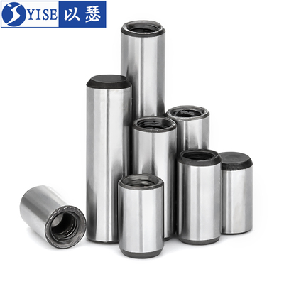 以瑟加硬淬火内螺纹圆柱销GB120定位销销钉模具销45#钢M4M5M6M8