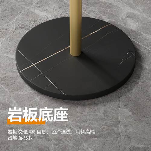 卧室大理石衣帽架落地立式家用结实挂衣架网红仙人掌衣帽架