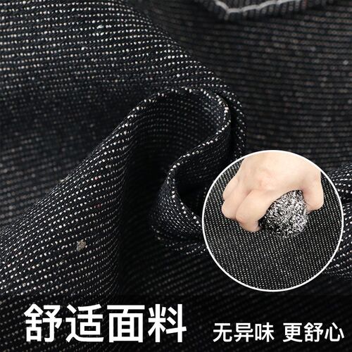 牛仔布半身围裙厨房家用2025新款高级感年轻款上班专用定制工作服
