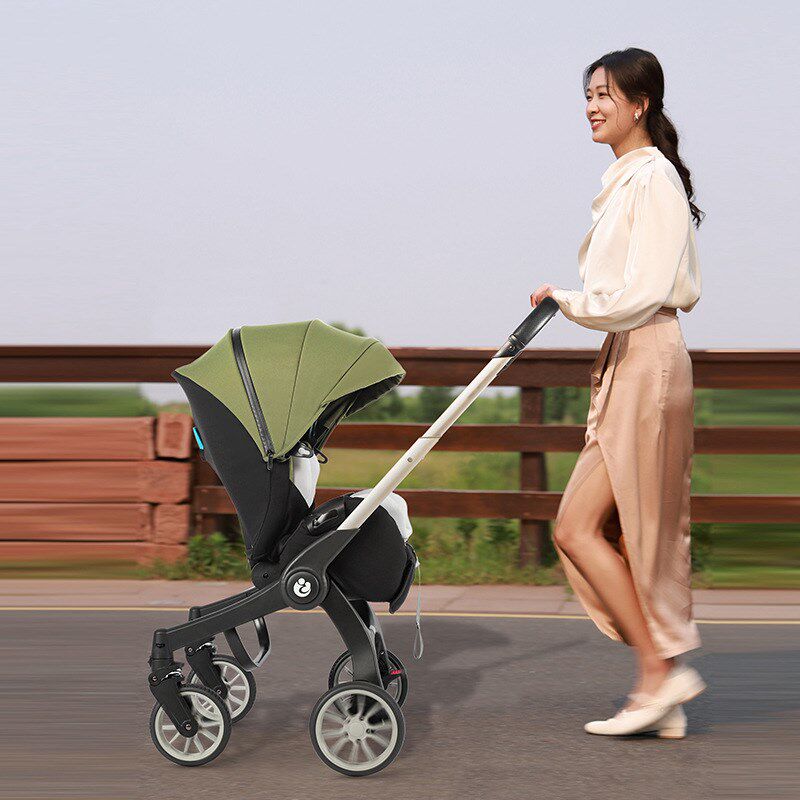 新生儿秋冬安全提篮式汽车儿童安全座椅婴幼儿多功能四合一手推车