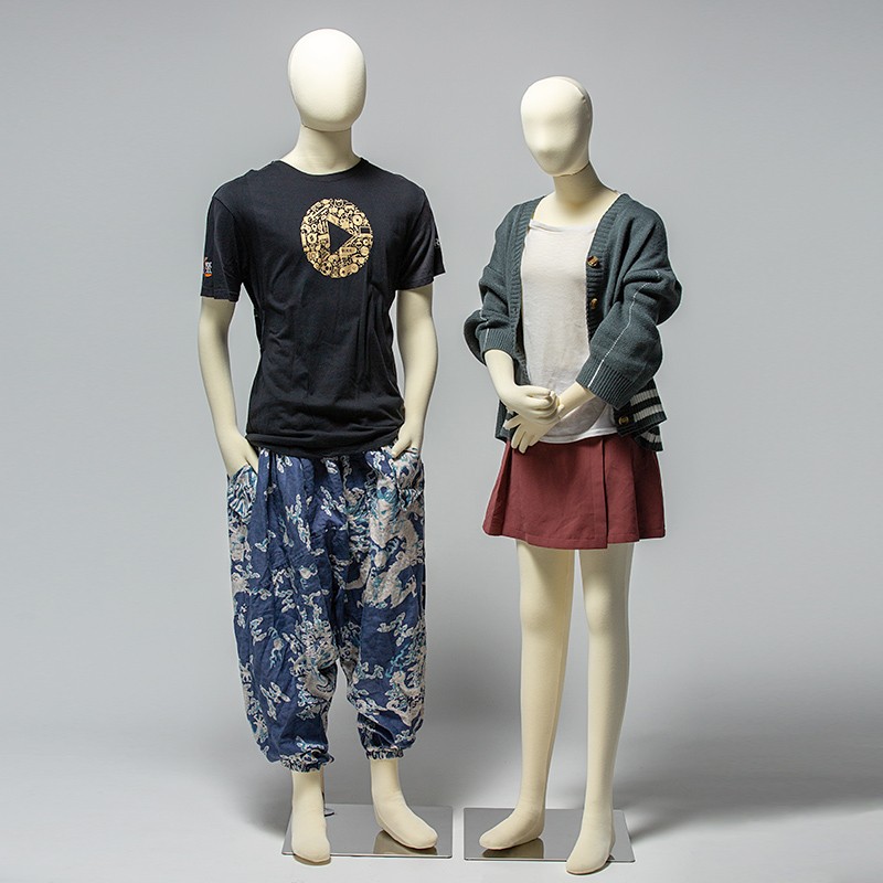 橱窗男模特服装模特女全身软体模特展示架道具模特假人全身可活动