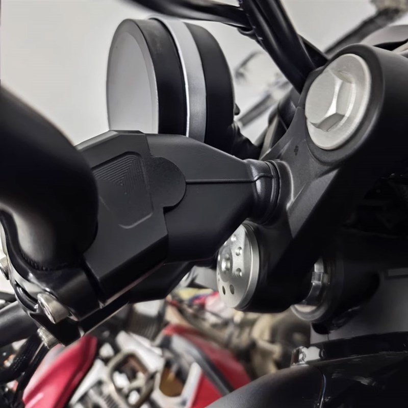 适用于25款 大阳 TCV450摩托车改装手把增高加高码车把加高器配件