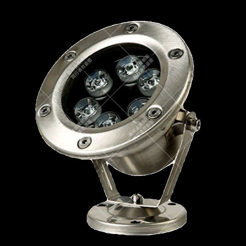 水底灯led防水鱼池水池景观7彩灯七彩灯泳池户外12V220V24V水下灯