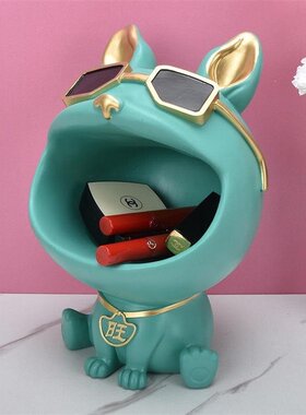 钥匙收纳摆件轻奢玄关鞋柜入户进门口现代创意网红北欧家居装饰品