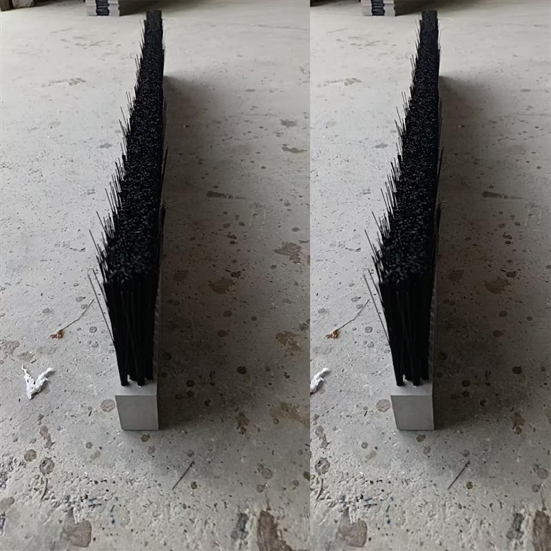 工业毛刷条尼龙板刷pp毛刷工业用软毛硬毛刷条刷钢丝排刷PVC条刷