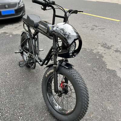 Super73电动自行车复古大灯罩前车罩73车头灯壳专用装饰改装配件