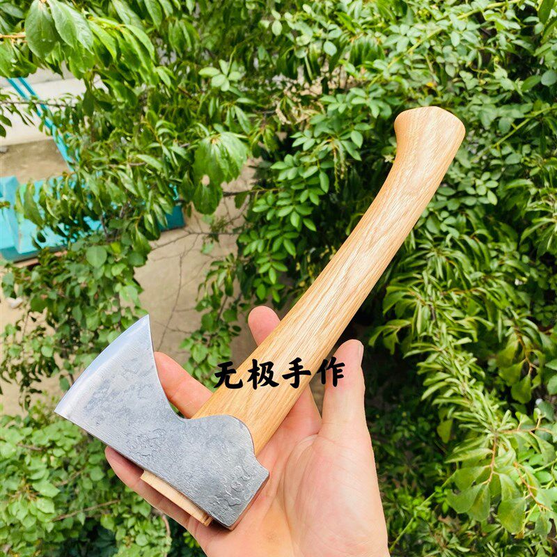 户外斧子木工斧福斯野营斧头砍伐斧砍树维京战斧剁骨斧斧头开刃