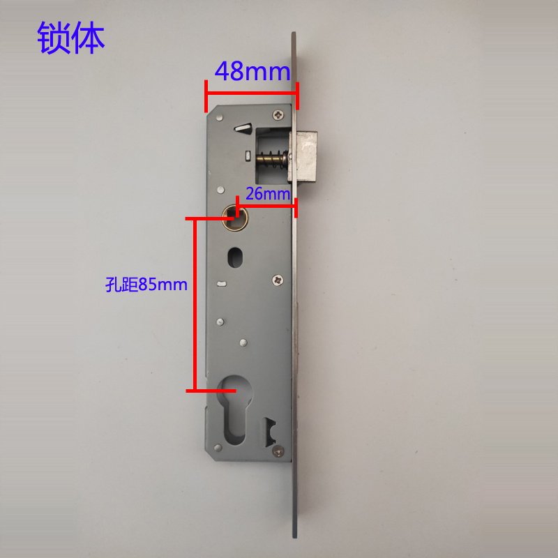 阳台推拉大折叠门锁玻璃门推拉门折叠门移门锁带钥匙锁具门锁