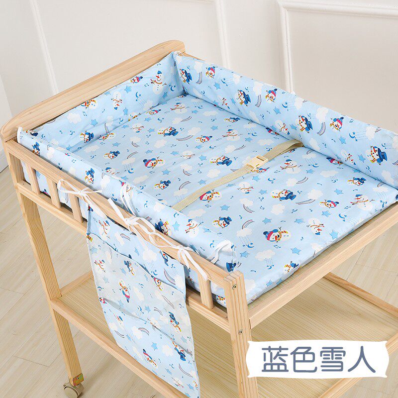 婴儿尿布台多功能护理台抚触台宝宝洗澡台收纳换衣台整理储物台