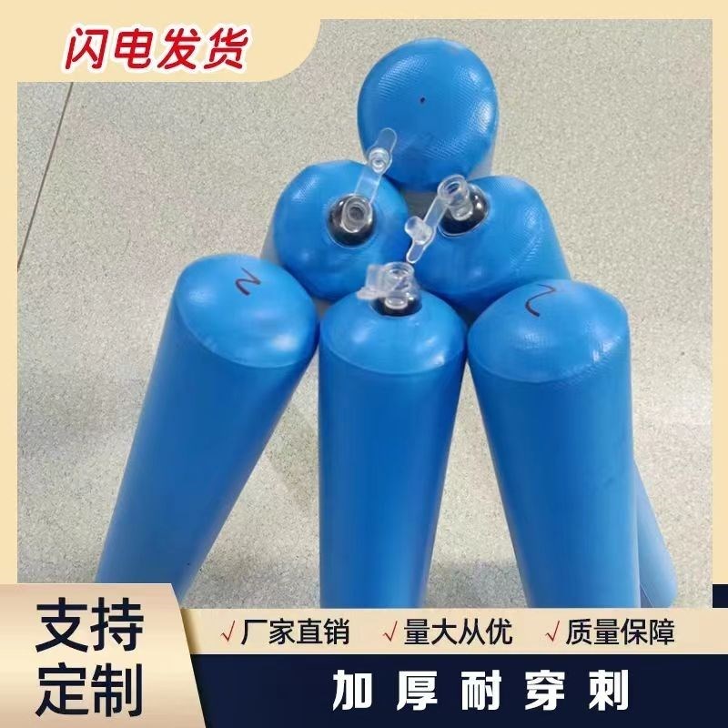 工地混凝土拦茬隔断气囊拦截建筑后浇带梁柱节点隔离充气棒