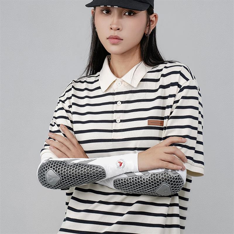 杜汉机车冰袖骑行护肘男女防晒冰丝透气袖套骑行装备CE2护具夏