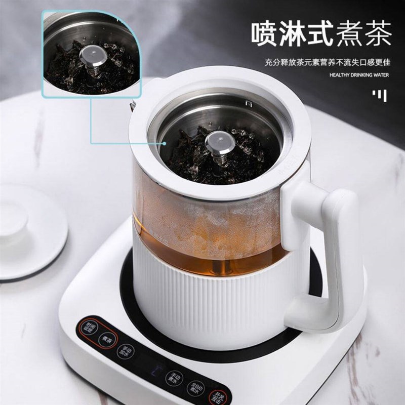 全自动底部上水炉电热烧水壶玻璃底座抽水All智能蒸汽煮泡茶器