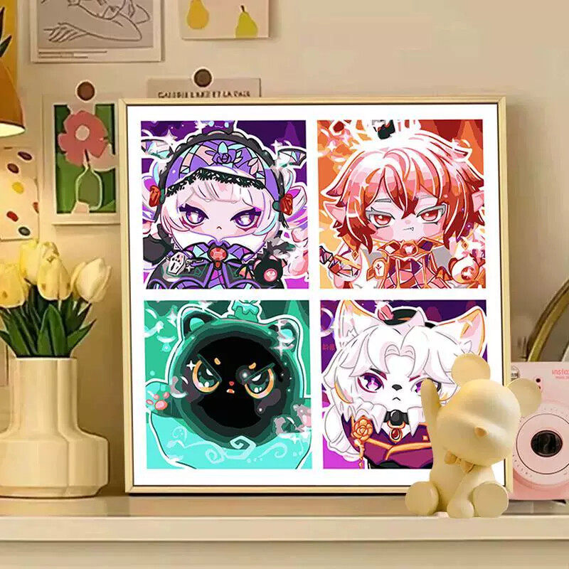 蛋仔派对5D满钻DIY钻石画