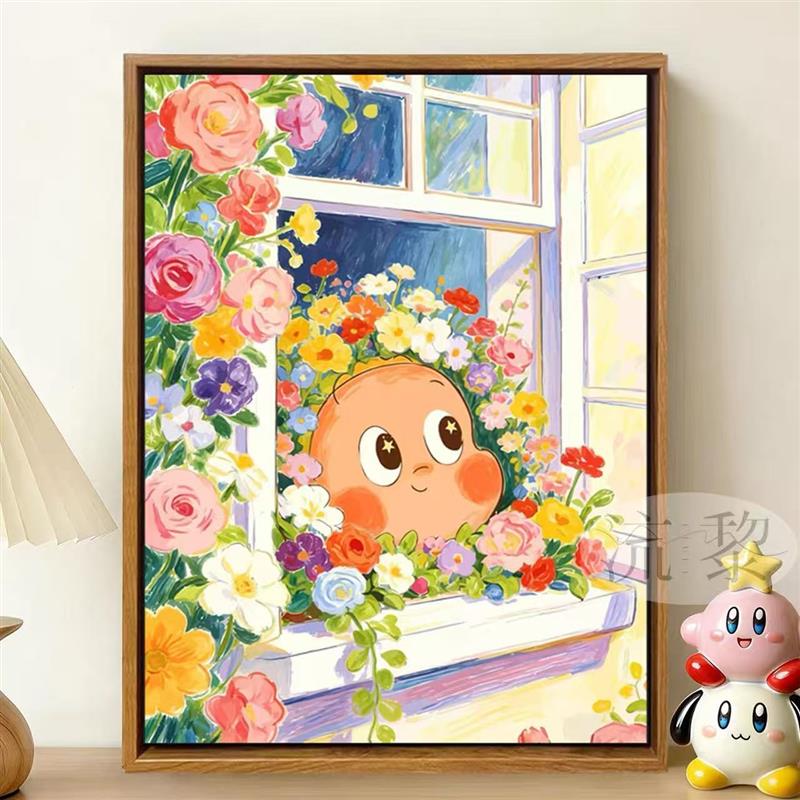 卡通满钻钻石画DIY有框