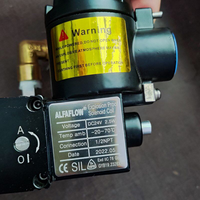 ALFAFLOW隔爆Solenoid Valve电磁阀ESV-ASD24P