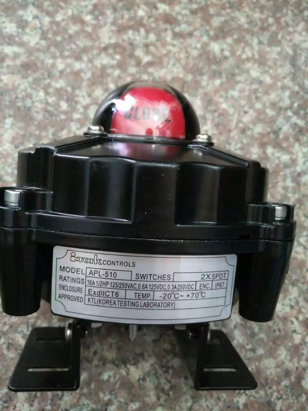 I-TORK CONTROLS防爆BT6阀门限位开关APL-510隔爆CT6回信器APL510