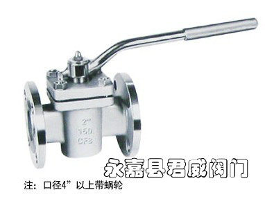 正品不锈钢旋塞阀X43F 美标 DN15 20 25 32 40 50-200法兰旋塞阀