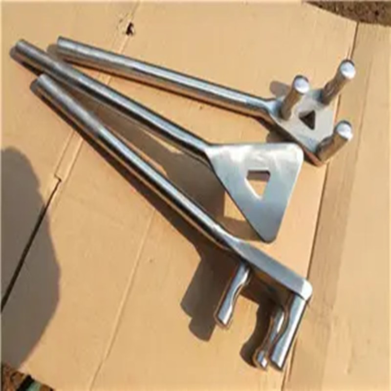 三爪阀门钩扳手防滑Y型镀铬扳手电镀K型手轮开关三角钩三爪扳手图片