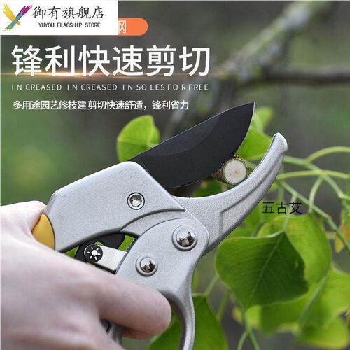 新款新款电动修枝剪刀果树修枝剪充电式强力锂电剪刀园林树枝剪