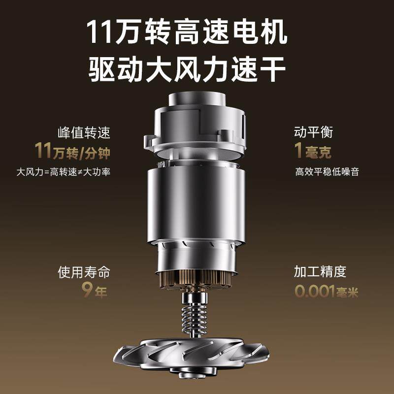 行甲(清洁工具)行甲高速吹风机家用负离子大功率吹风机大风力