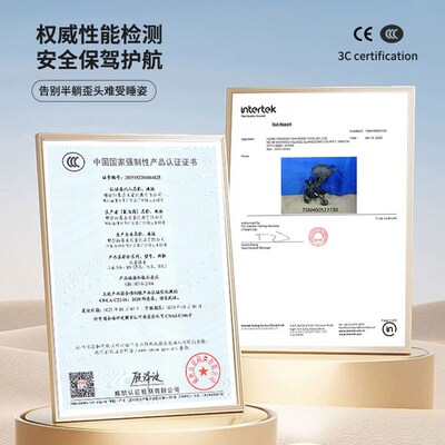 BUBOSHI婴儿车推车可坐可躺0到3岁轻便折叠双向婴幼儿手推车护脊