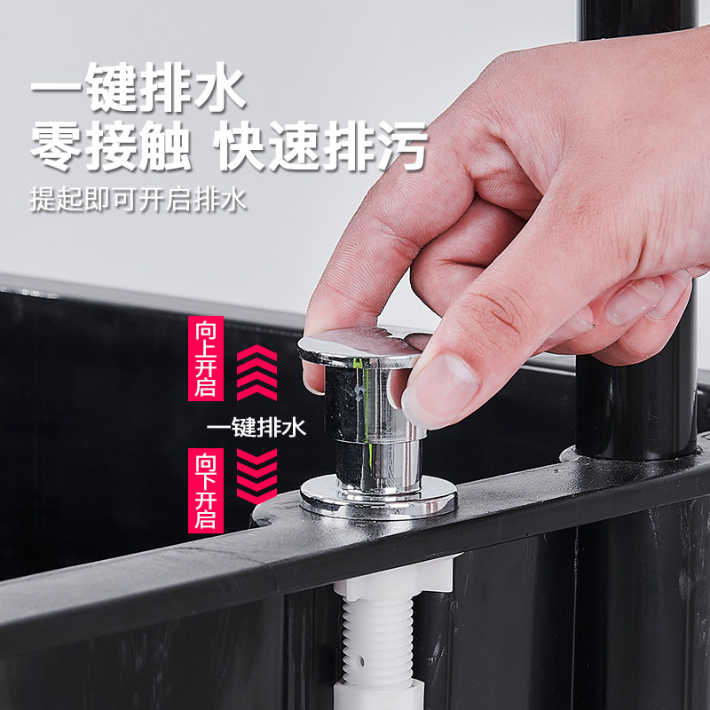 落地式可移动拖把架不锈钢置物架放扫把固定挂架清洁工具收纳架子