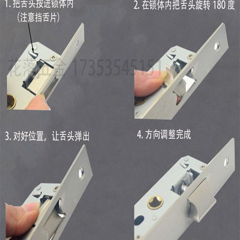 断桥铝合金塑钢门锁把手平开门阳台窗户庭院门单点85/92型拉手