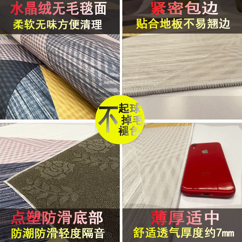 2026新款地毯客厅沙发茶几垫轻奢高级感家用地毯卧室床边免洗可擦