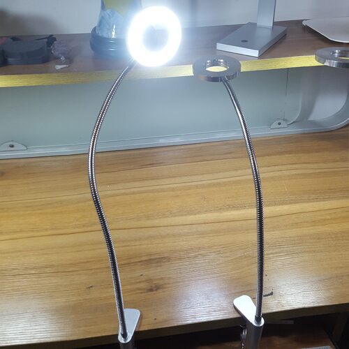美甲专用台灯 纹绣灯便携夹子底座两用led白光超亮无影嫁接睫毛灯