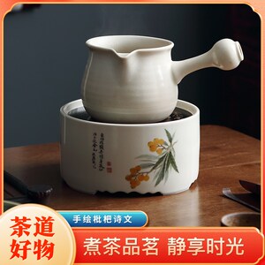 品陶堂电陶炉电茶炉泡茶壶草木灰茶炉煮茶壶煮茶器茶艺网红小家电