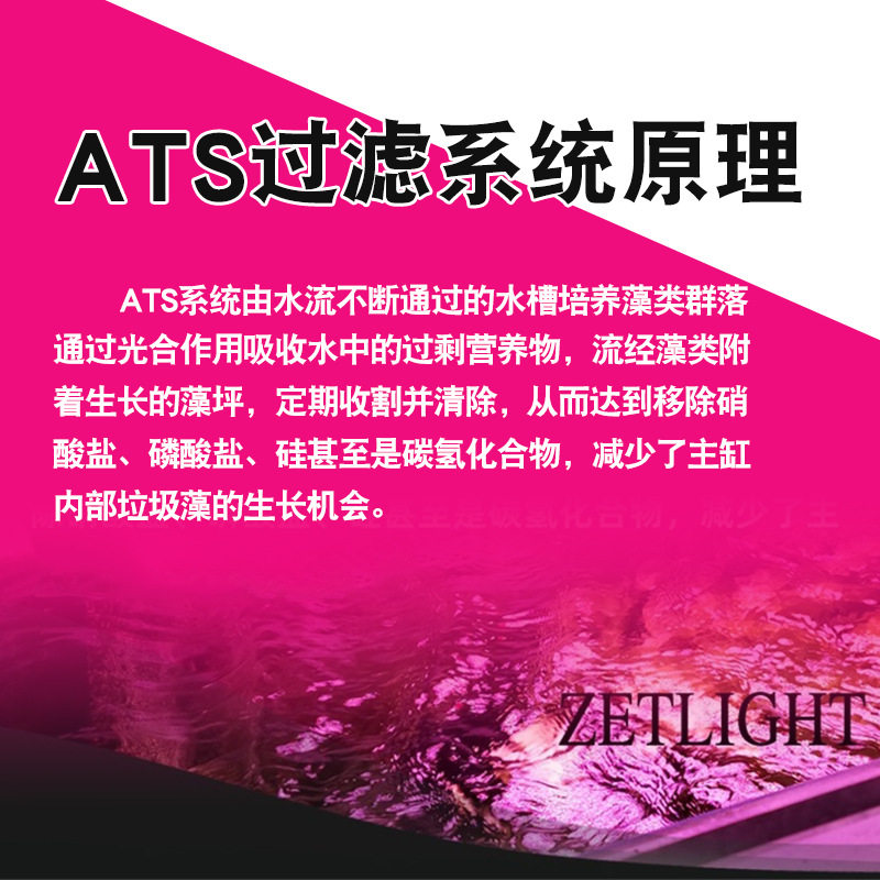 积光E2鱼缸藻缸灯照明灯海水藻灯水族LED灯小型爆藻灯珊瑚灯夹灯