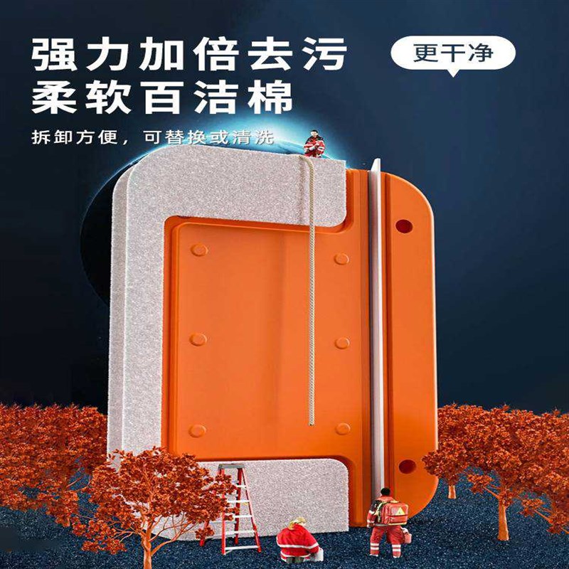 双面擦窗户檫玻璃万用神器洗插察搽刷刮专业高空高层窗外落地家用